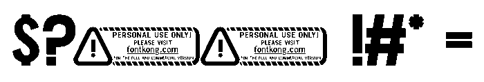 Christmas Snow PERSONAL USE ONL Font OTHER CHARS