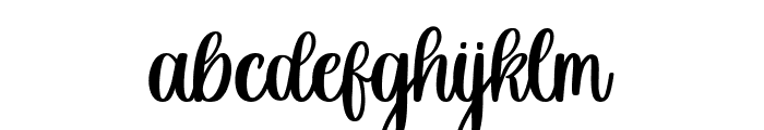 Christmas Story Font LOWERCASE