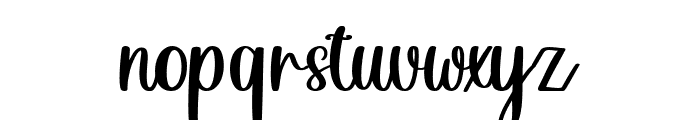 Christmas Story Font LOWERCASE