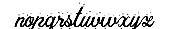 Christmas Time Star Personal Use Regular Font LOWERCASE