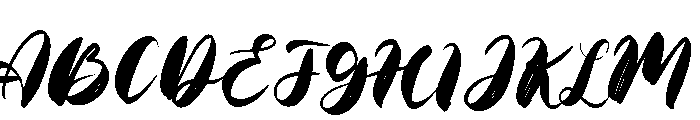 Christmas Together Font UPPERCASE