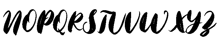Christmas Together Font UPPERCASE