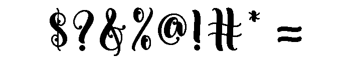 Christmas Wonderland Font OTHER CHARS