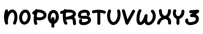 Christmas Zone Display Demo Font UPPERCASE