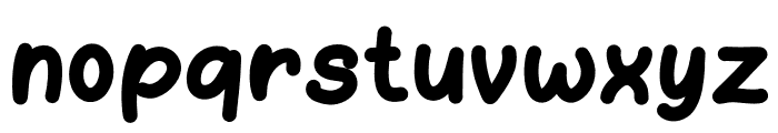 Christmas Zone Display Demo Font LOWERCASE