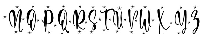 Christmas glamour - Personal us Font UPPERCASE