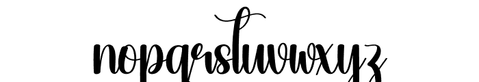 Christmasday Font LOWERCASE