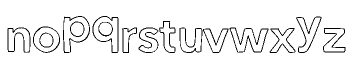 ChristmasgocDani Font LOWERCASE