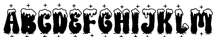 Christmerry Regular Font UPPERCASE
