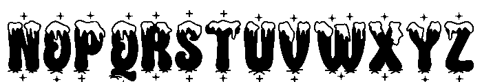 Christmerry Regular Font UPPERCASE