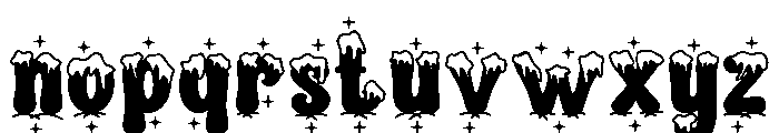 Christmerry Regular Font LOWERCASE