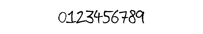 Christopher's Scribble Font OTHER CHARS
