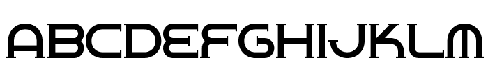 Chrome Yellow NF Font UPPERCASE