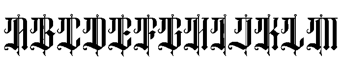 Chronicle Reign Font UPPERCASE