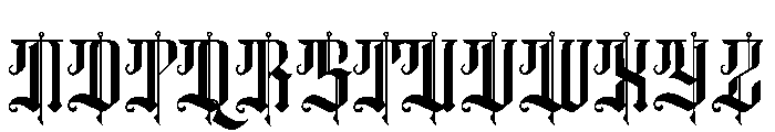 Chronicle Reign Font UPPERCASE