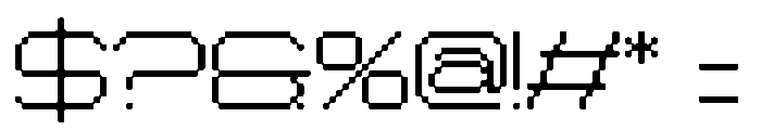 Chronos Galaxia Font OTHER CHARS