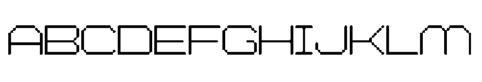 Chronos Galaxia Font UPPERCASE