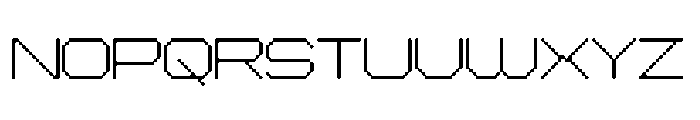 Chronos Galaxia Font UPPERCASE