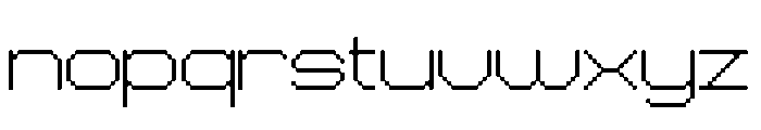Chronos Galaxia Font LOWERCASE