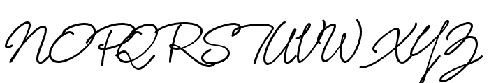 ChrysantePERSONALUSE-Bold Font UPPERCASE