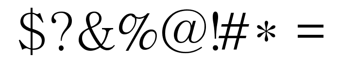 Chrysanthi Unicode Regular Font OTHER CHARS