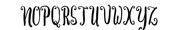 Chrysantin Font UPPERCASE