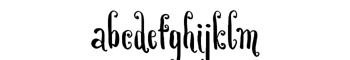 Chrysantin Font LOWERCASE