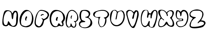 Chubb Font UPPERCASE