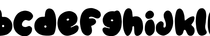 Chubby Rounded Font LOWERCASE