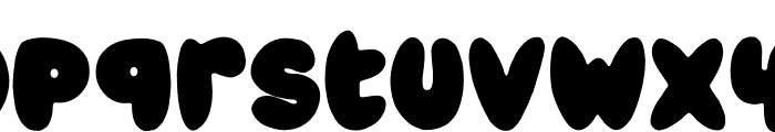 Chubby Rounded Font LOWERCASE