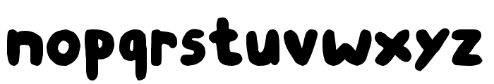 Chubby Thumbs Font LOWERCASE