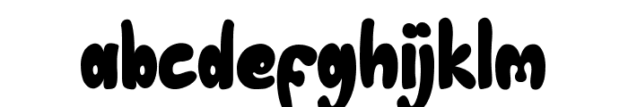 Chubby Toon Demo Font LOWERCASE