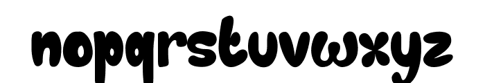 Chubby Toon Demo Font LOWERCASE