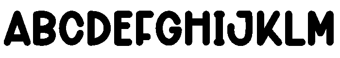 Chubby3 Font UPPERCASE