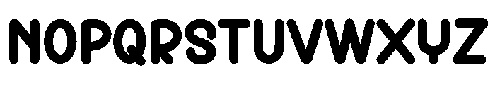Chubby3 Font UPPERCASE