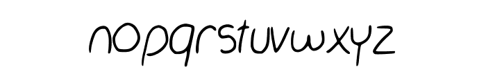 Chubby_Bunny Font LOWERCASE