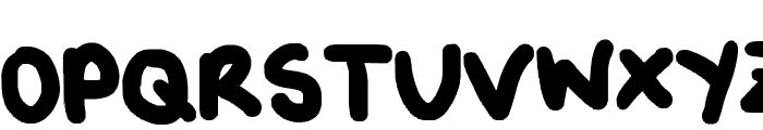 Chubster Font UPPERCASE