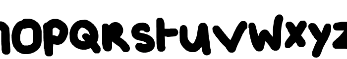 Chubster Font LOWERCASE