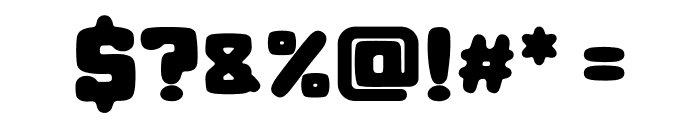 Chubzy Funk Font OTHER CHARS