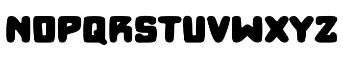 Chubzy Funk Font UPPERCASE