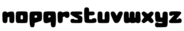 Chubzy Funk Font LOWERCASE