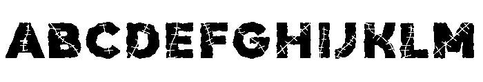 Chuky Chuky Black Font UPPERCASE