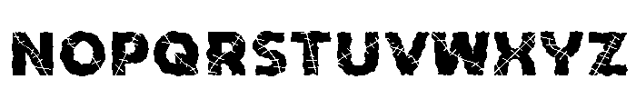 Chuky Chuky Black Font UPPERCASE