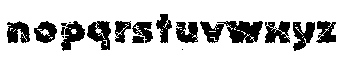 Chuky Chuky Black Font LOWERCASE