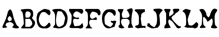 Chunk Type Font UPPERCASE