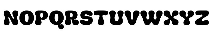ChunkPlump-Regular Font UPPERCASE