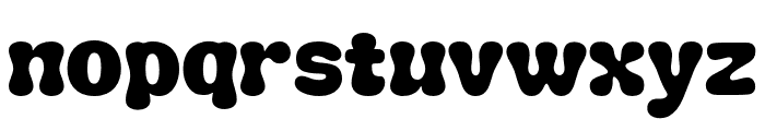 ChunkPlump-Regular Font LOWERCASE