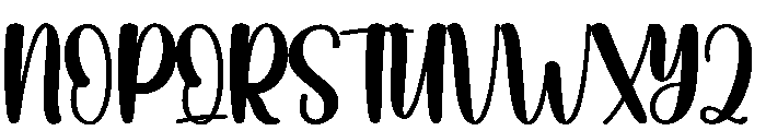 Chunking Font UPPERCASE