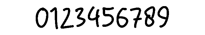 Chunky Strip Font OTHER CHARS
