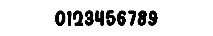 Chunky Think Font OTHER CHARS
